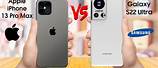iPhone 13 Pro Max vs Galaxy S22 Ultra