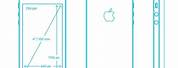 iPhone 7 Apple Logo Dimensions