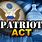 Patriot Act Graphics