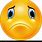 Emoji Icon Sad Face
