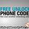 Free Phone Unlock Codes