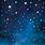 Starry Night Sky Backdrop