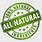 100 All Natural Logo