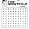 1st Grade Word Search Worksheets