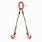 2 Leg Wire Rope Sling