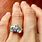 2 Stone Engagement Ring