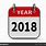 2018 Calendar Icon