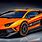 2019 Lamborghini Aventador Orange and Black