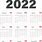 2022 Calendar HD