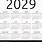 2029 Calendar Hong Kong