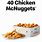 40 Chicken McNuggets
