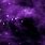 4K Purple Galaxy with a J