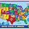 50 States Map Kids