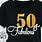 50th Birthday Shirt SVG