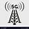 5G Antenna Icon