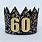 60th Birthday Crown