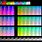 ANSI Color Chart Table
