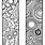Adult Coloring Bookmarks