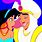 Aladdin with Jasmine
