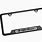 Alfa Romeo License Plate Frame