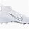 All White Nike Football Cleats