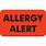 Allergy Alert Sign Printable