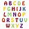Alphabet Letters to Print Cut