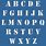 Alphabet Stencils