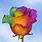 Amazing Rainbow Rose