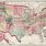 America Map 1870
