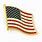 American Flag Lapel Pin Made in USA