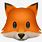 Android Fox Emoji