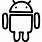 Android Logo Outline