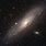 Andromeda Galaxy through Telescope