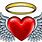Angel Wings Heart Clip Art