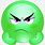 Angry Green Emoji