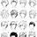 Anime Boy Hairstyles Sketch