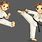 Anime Karate Poses