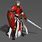 Anime Red Knight