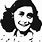 Anne Frank Silhouette