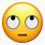 Annoyed Eye Roll Emoji
