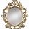 Antique Round Mirror