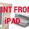 App to Print From iPad to Wireless Printer