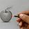 Apple Drawing with Shading