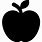 Apple Fruit SVG