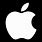 Apple Logo White SVG