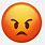 Apple Mad Emoji