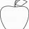 Apple Shape Clip Art