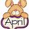 April Monthly Clip Art