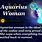 Aquarius Sign Women